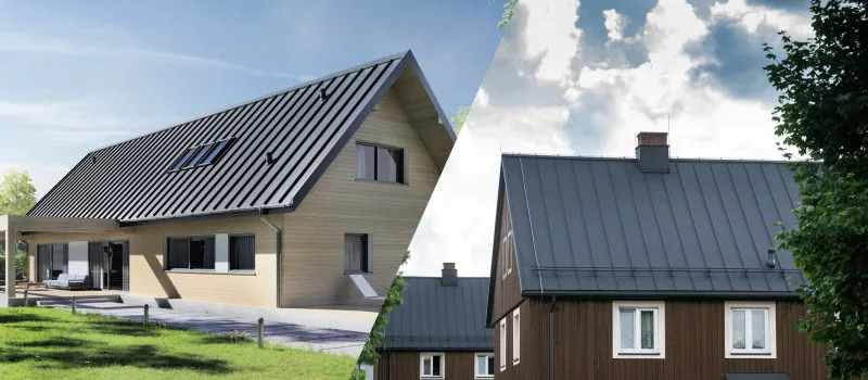 Střechy typu klik