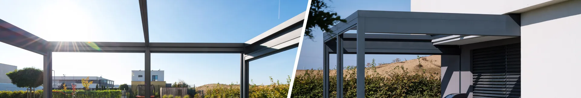 Bioklimatická pergola Horizontal
