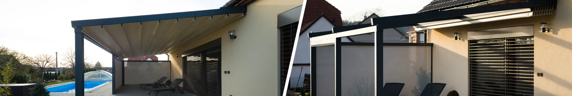 Bioklimatická pergola Klasik